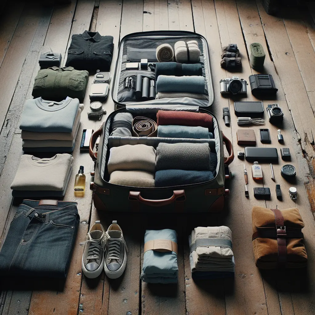 Hvordan pakker jeg optimalt i min duffelbag for at udnytte pladsen bedst muligt?